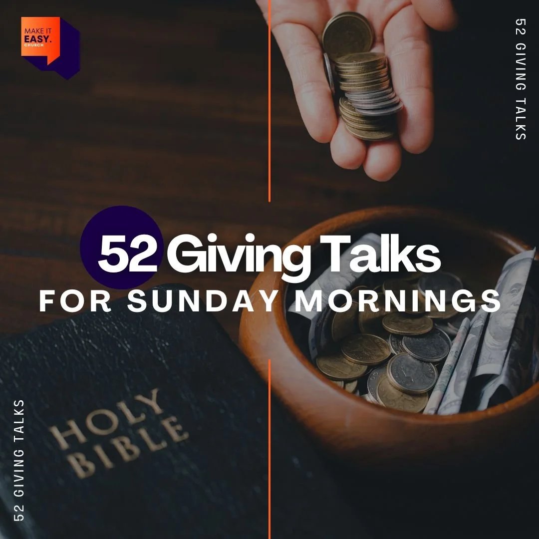 52 Giving Talks for Sundays