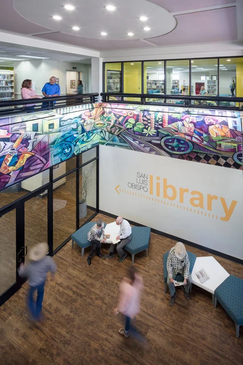 Artistic Wrap Around Mural
