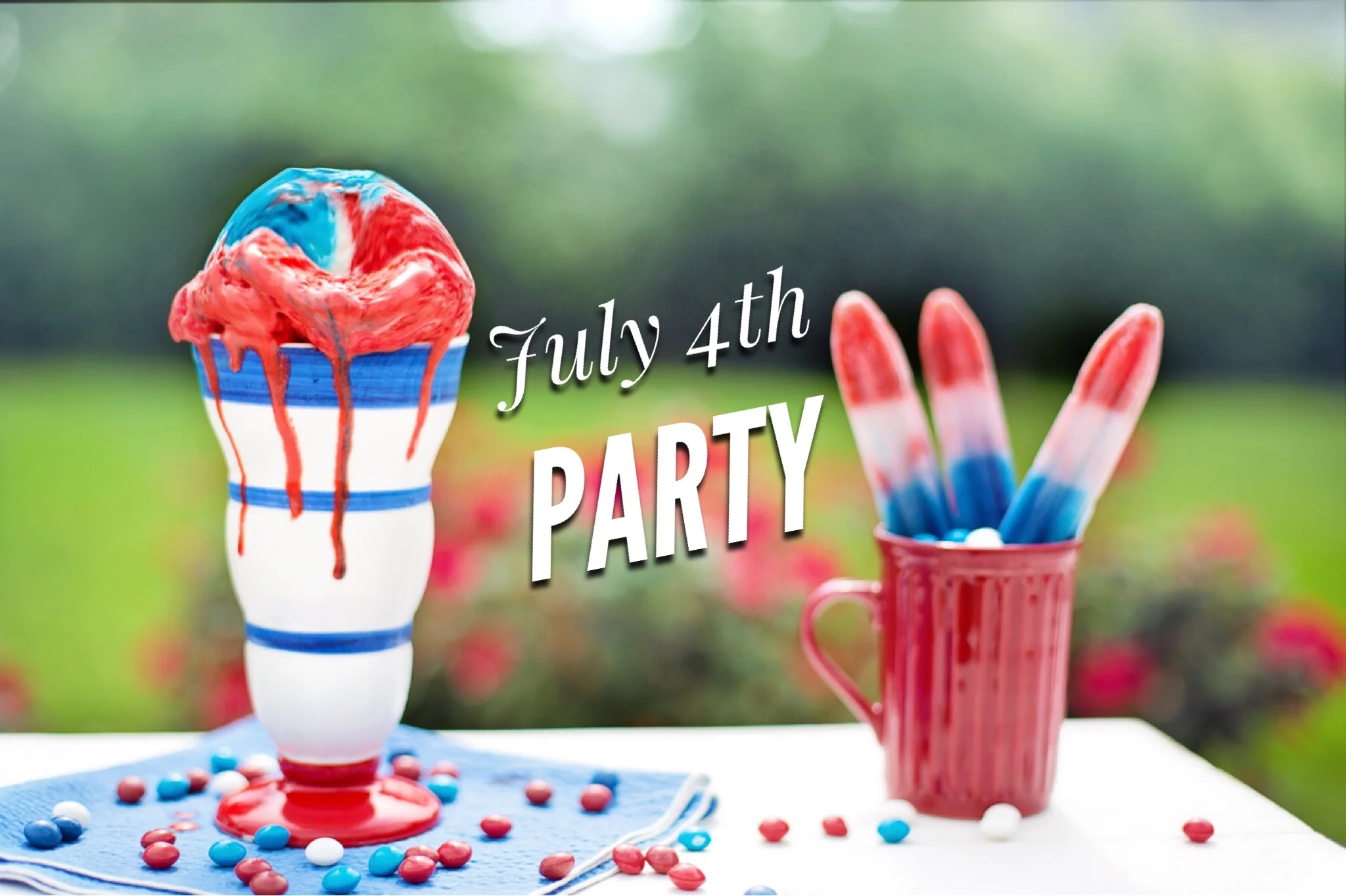 Summer Outdoor Party on July 4th
