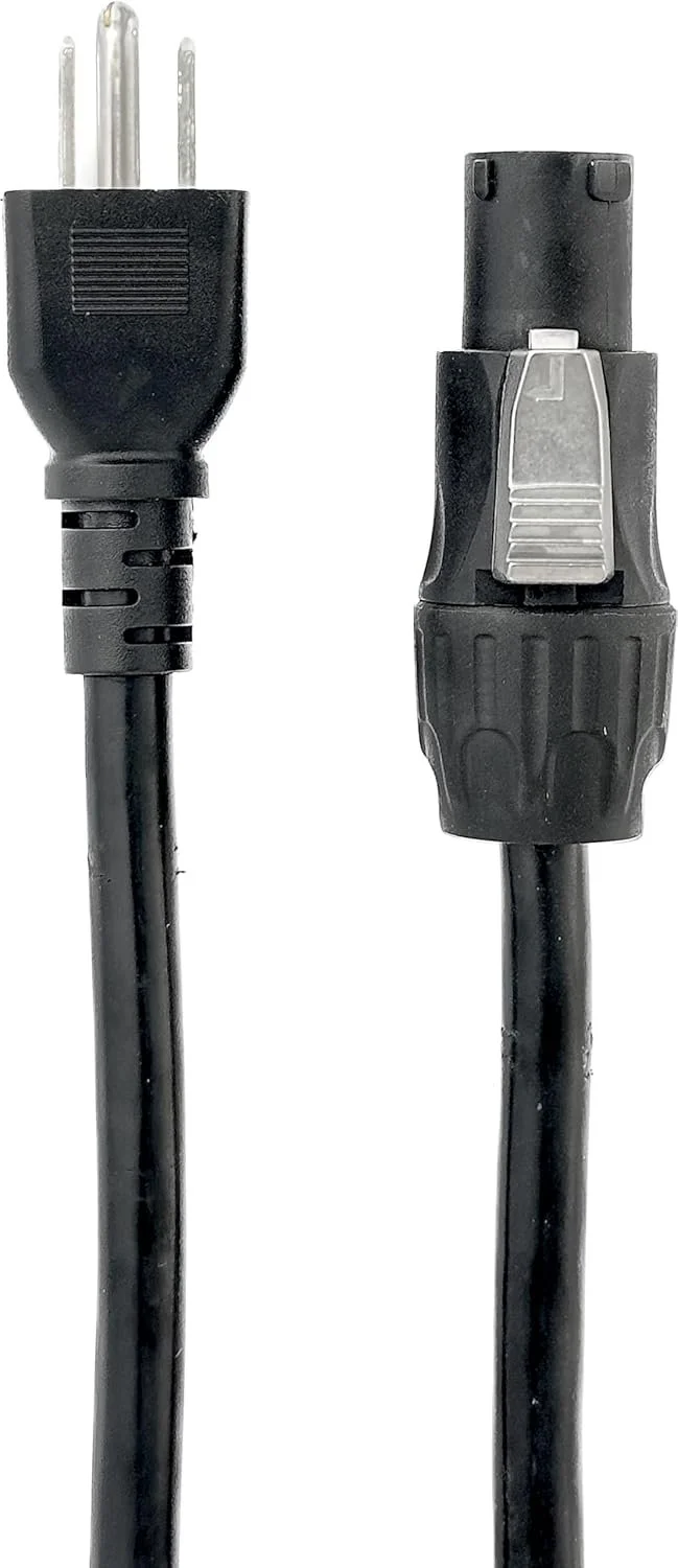 PowerCON TRUE1 to Edison Power Cable – 6ft