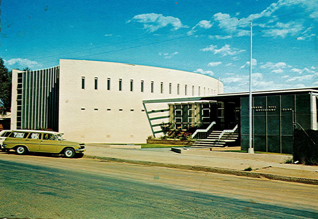 Broken Hill Musicians Club 1970