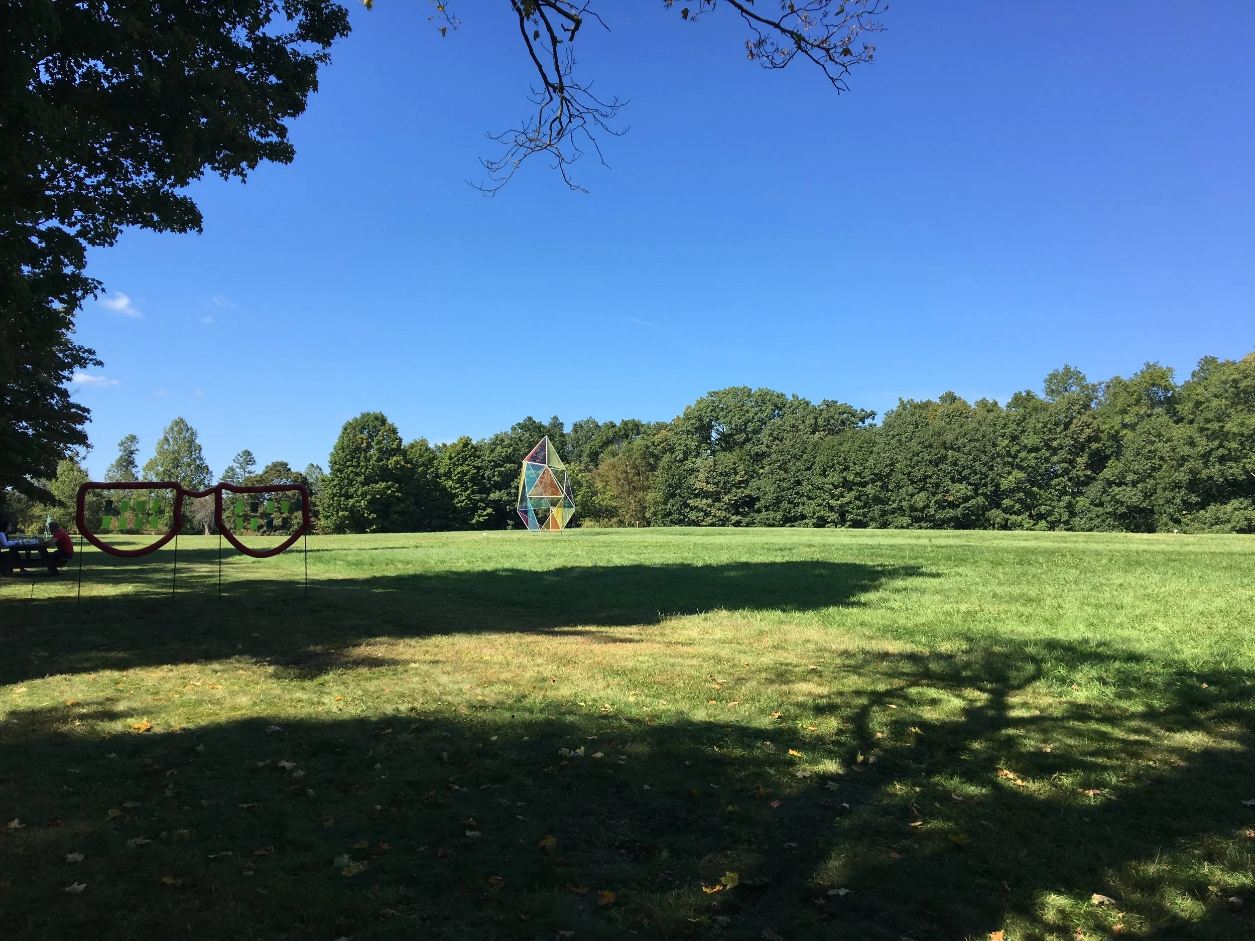 Outdoor Sculpture at Maudslay State Park
