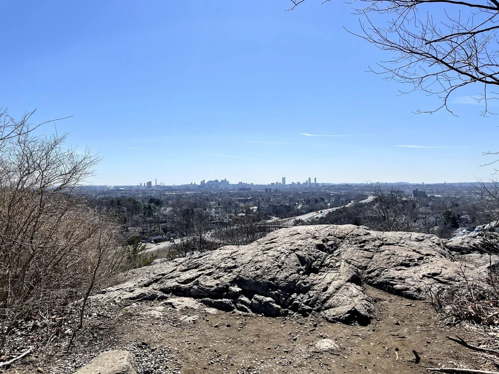  The Boston skyline view from Wright’s Tower 