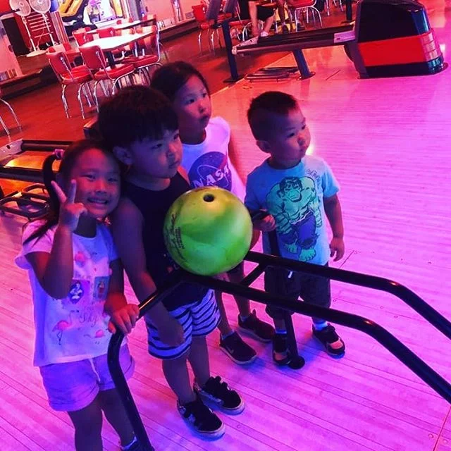 First Bowling with kids!