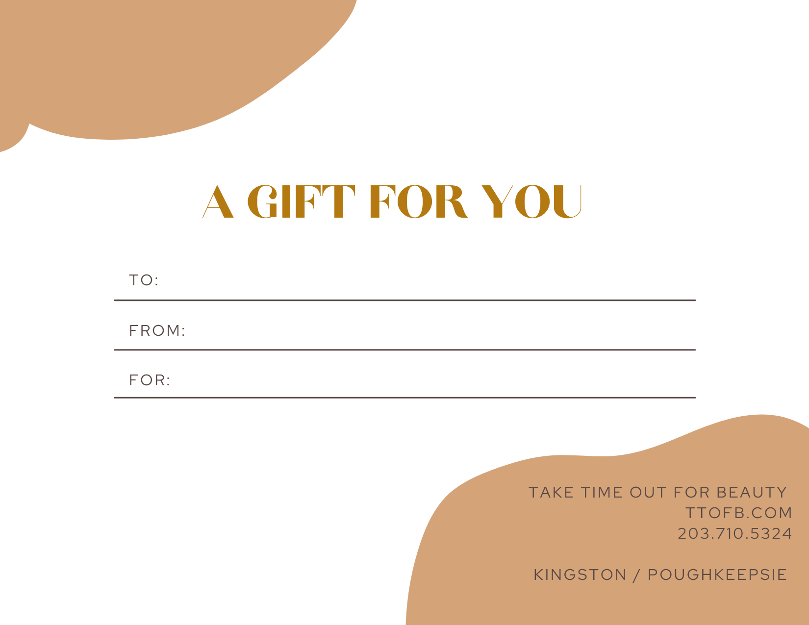 Gift Card 90 Minute Signature Facial  / Kingston