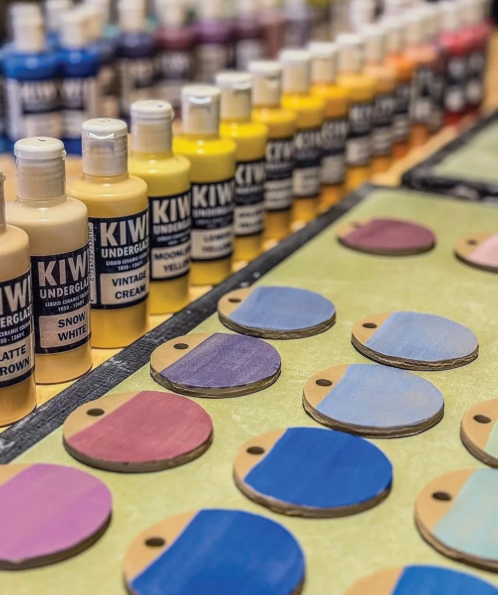 Free Kiwi Underglaze Open House 4 Days Only