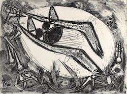 Tamarind No. 1706 Lithograph: ink on paper - 20” x 27”