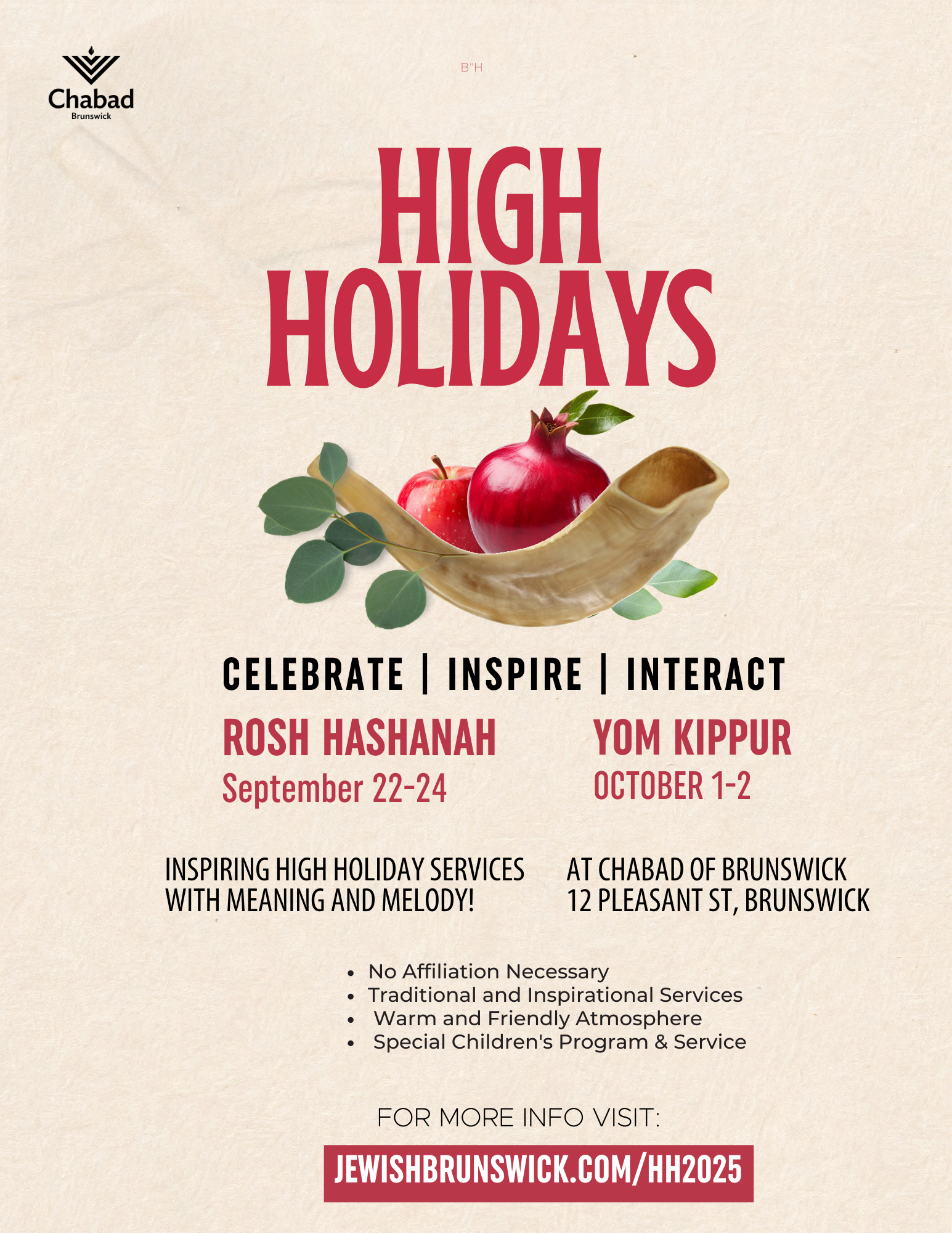 High Holiday RSVP