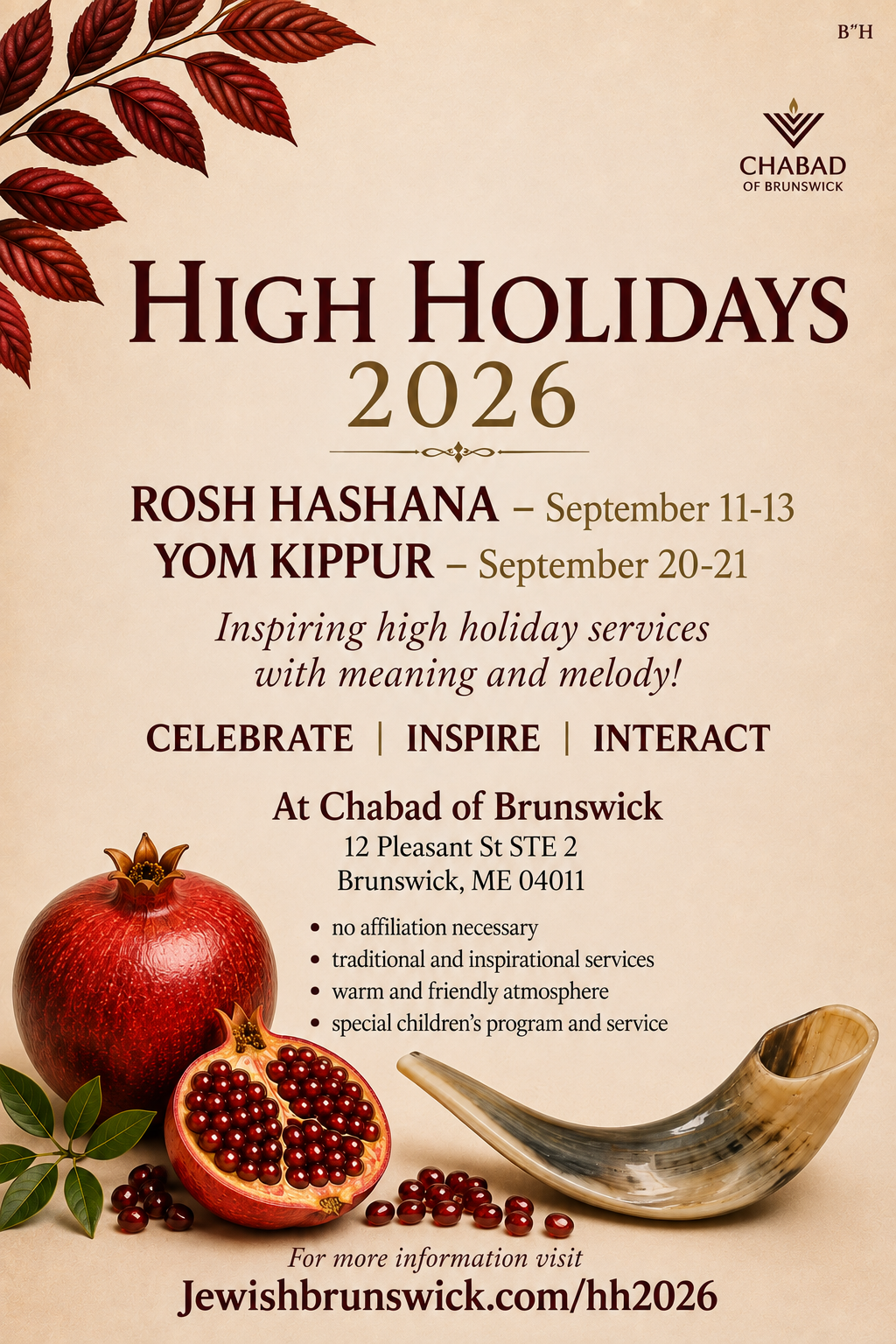 High Holiday RSVP