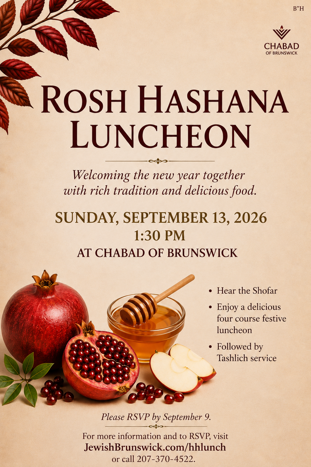 Rosh Hashana Luncheon