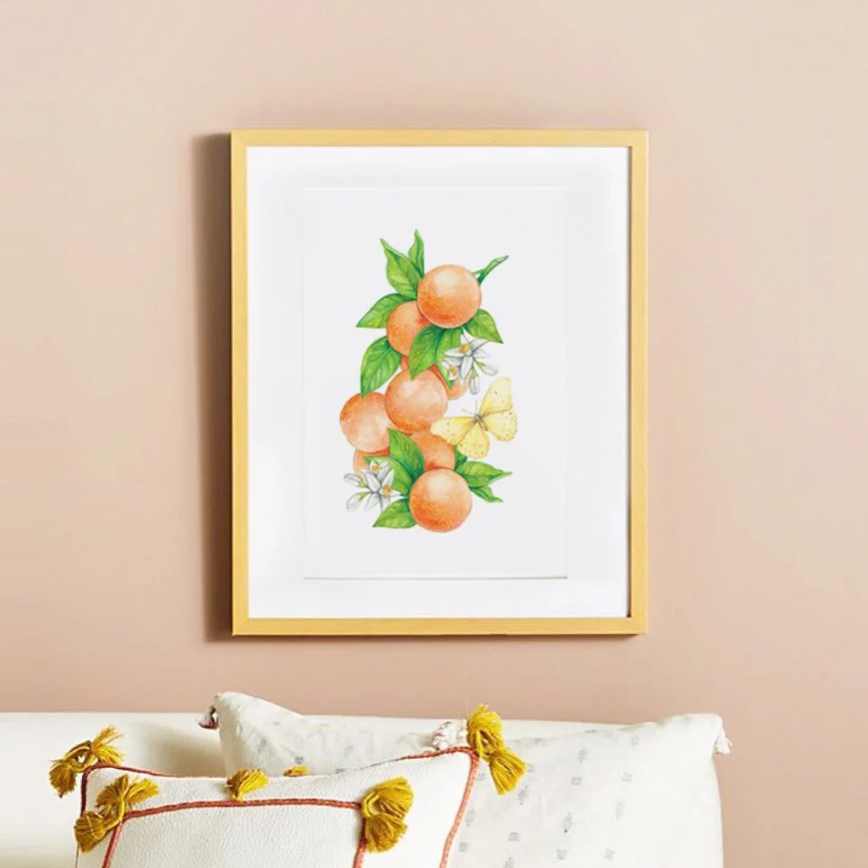 Orange blossom Poster (Digital Download 11"x17")