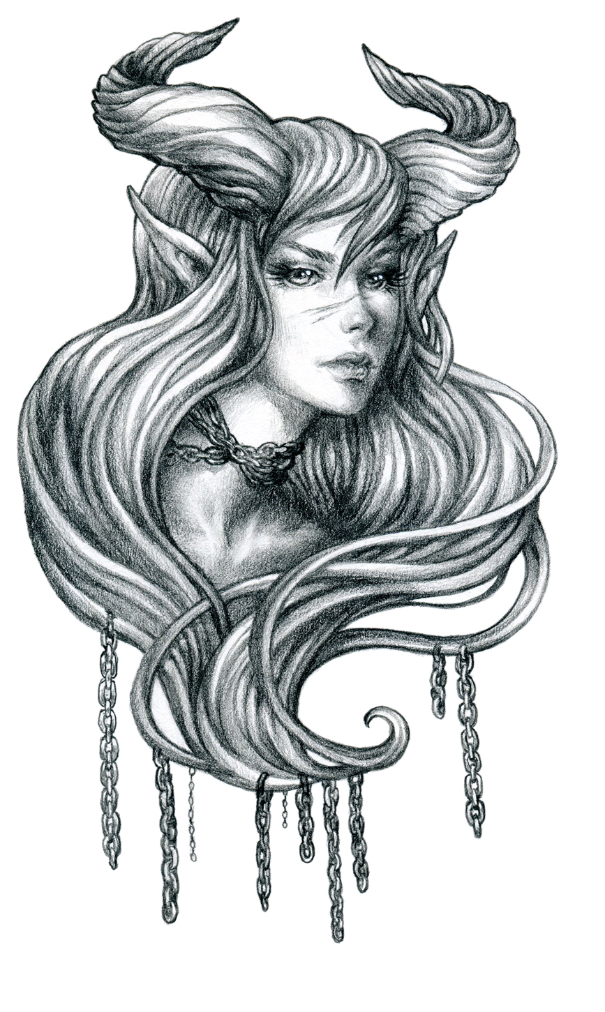 Original Sketch - Iron Bound