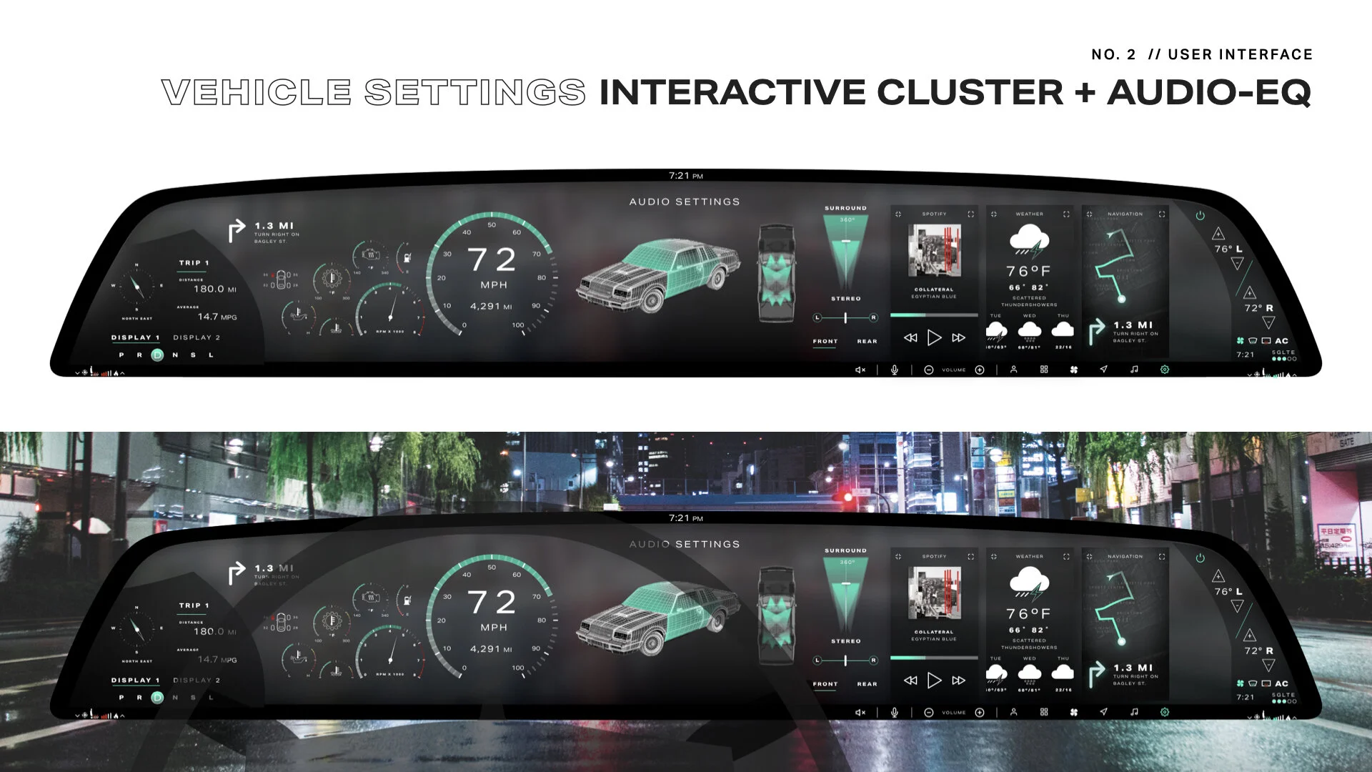 Interface No. 2 | Interactive Cluster + Audio EQ