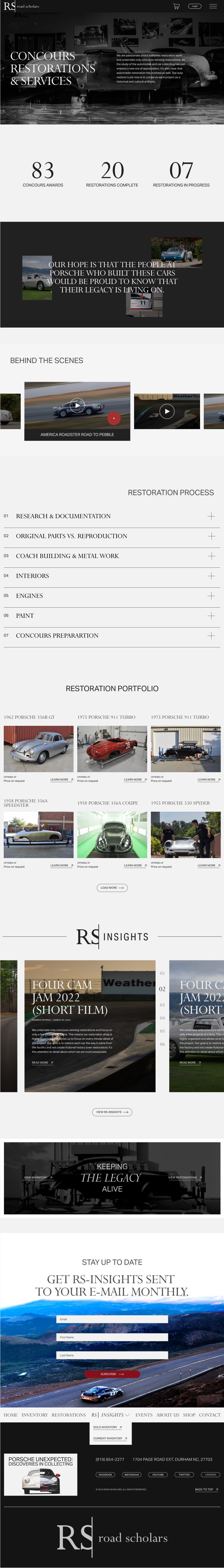 Restorations