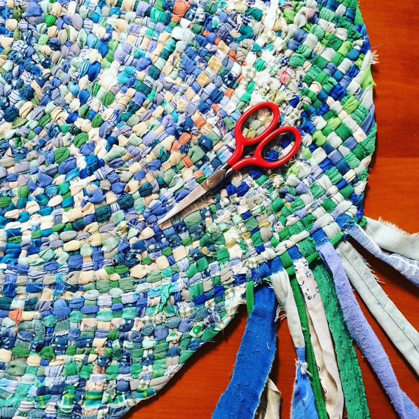 Braided Rag Rugs - LIVE ONLINE - 2 part class — ilka white