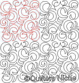 SCF-570 Swirly Ribbons