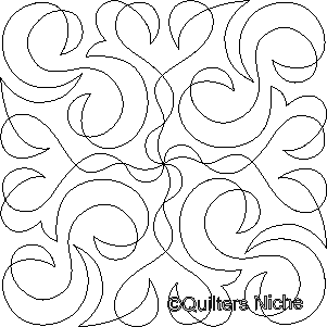 SCF-571 Swirly Ribbon Block