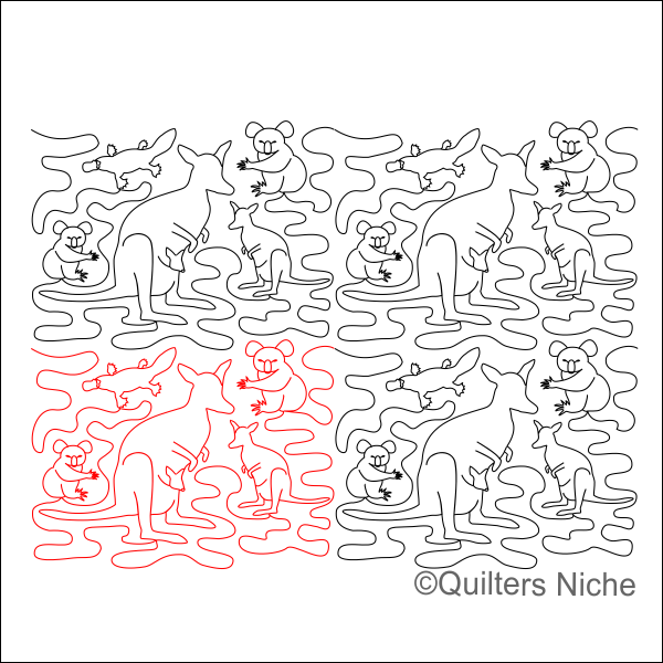 Australian animal longarm design