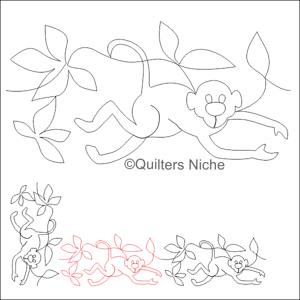 monkey longarm design