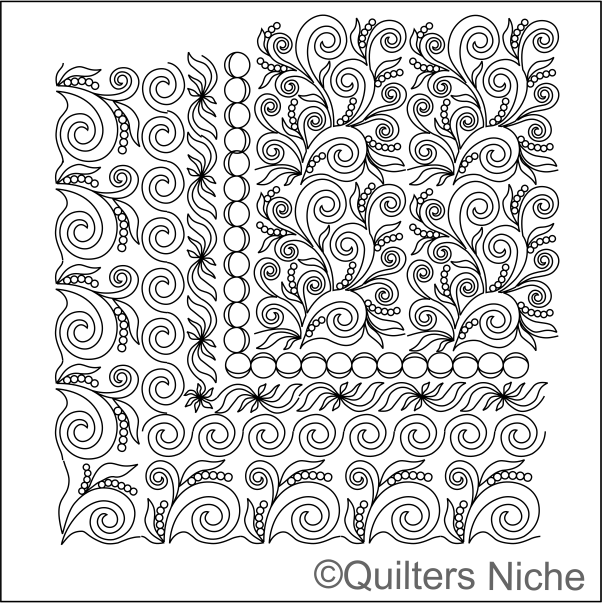 D-081-5 Berries and Curls Combo