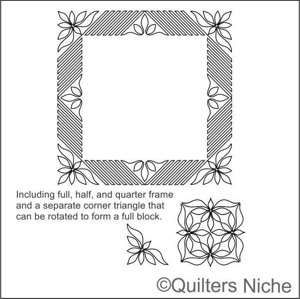 D-066 Feather Swirl Outer-Frame