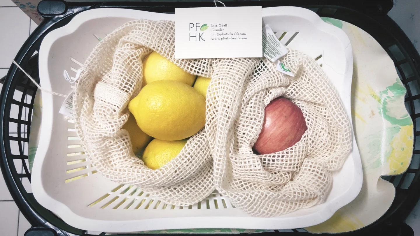 Mesh Produce Bags from Plastic Free HK