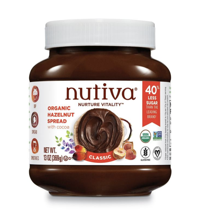 Nutiva Organic Hazelnut Spread https://store.nutiva.com/products/organic-hazelnut-spread