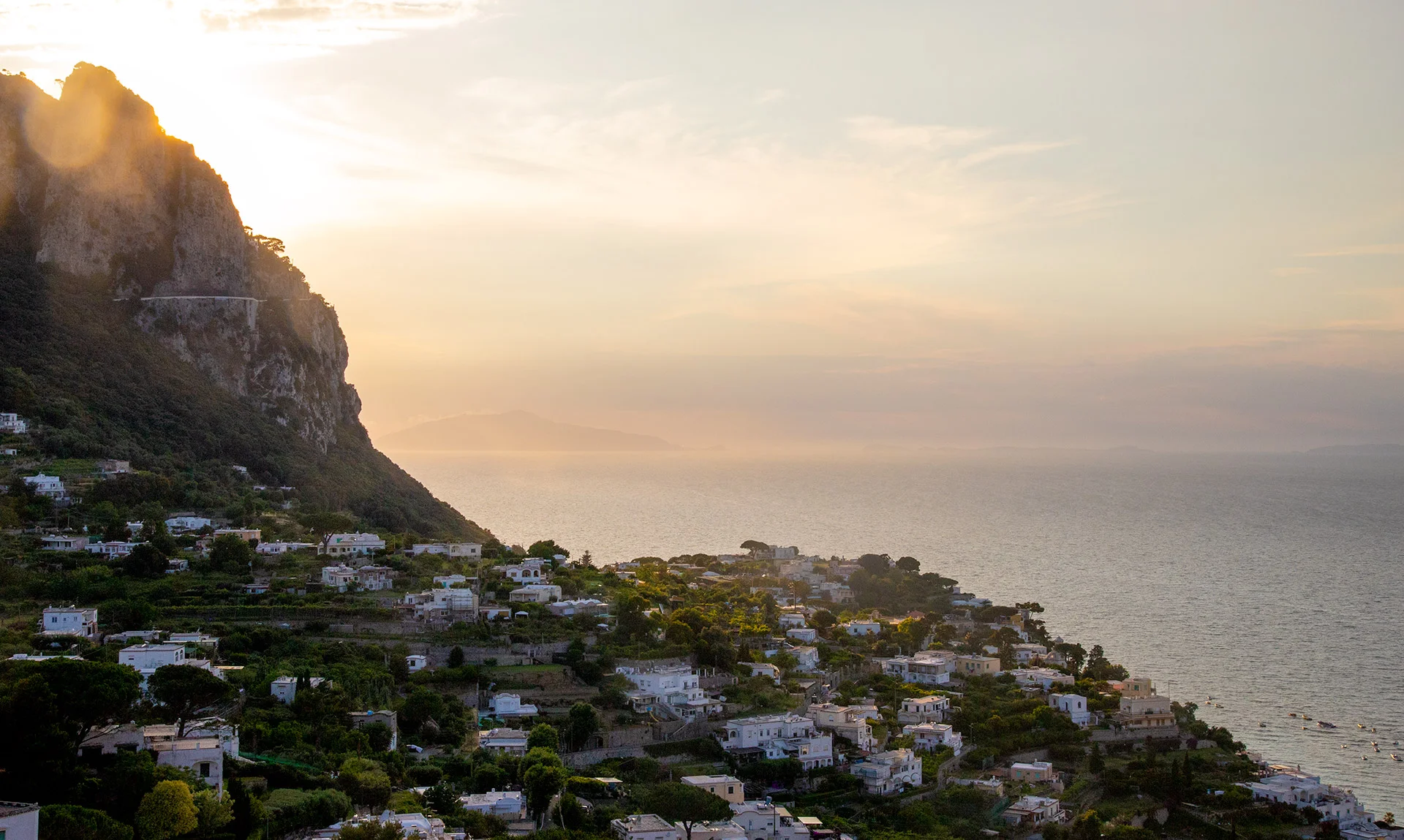 Coast of Capri, Amalfi Coast — Italy