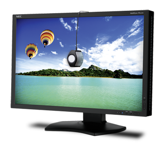 NEC PA242 Wide Gamut 24" Monitor - 10 bit Display from 14 bit LUT - 99% Adobe RGB Colorspace - 1920 x 1200 native resolution - Colour Calibration Service to your Specifications available