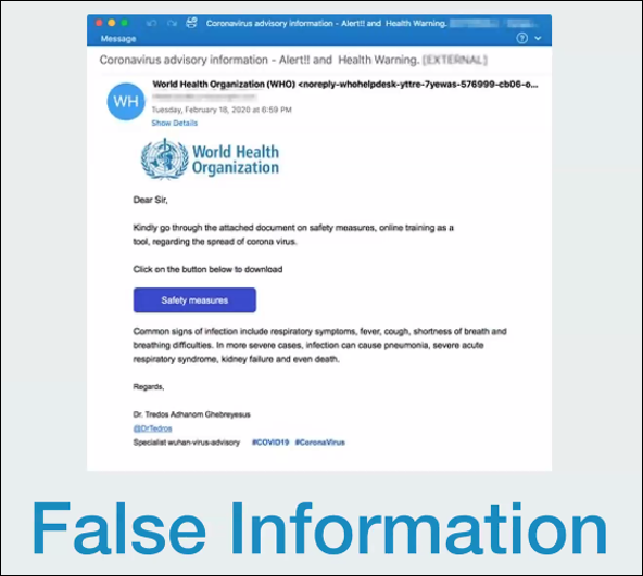 Covid-19 False Information