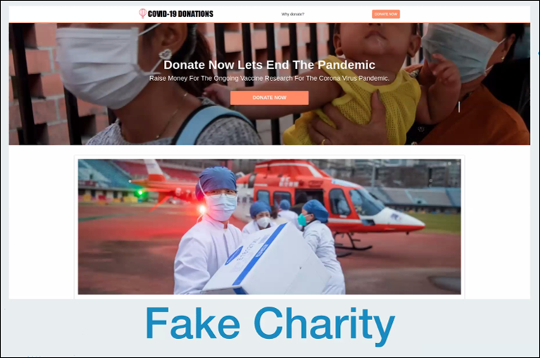 Fake Charities
