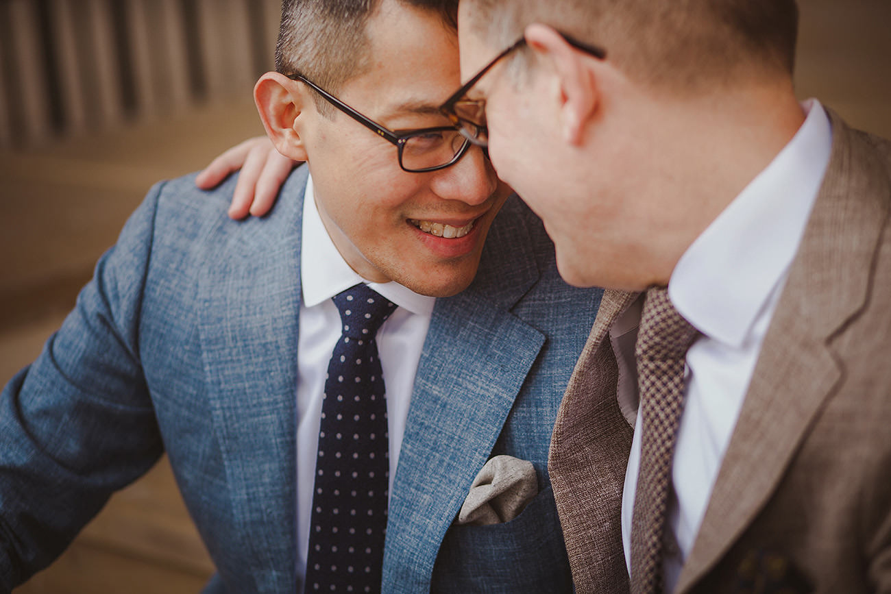 Intimate London Wedding Photography | Douglas & Steven Preview