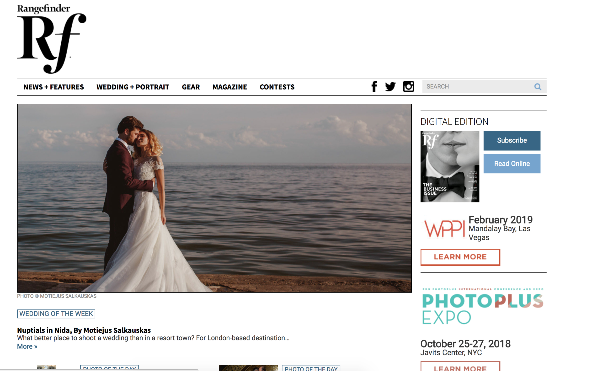 Motiejus - named as the photographer of the week by Rangefinder Magazine