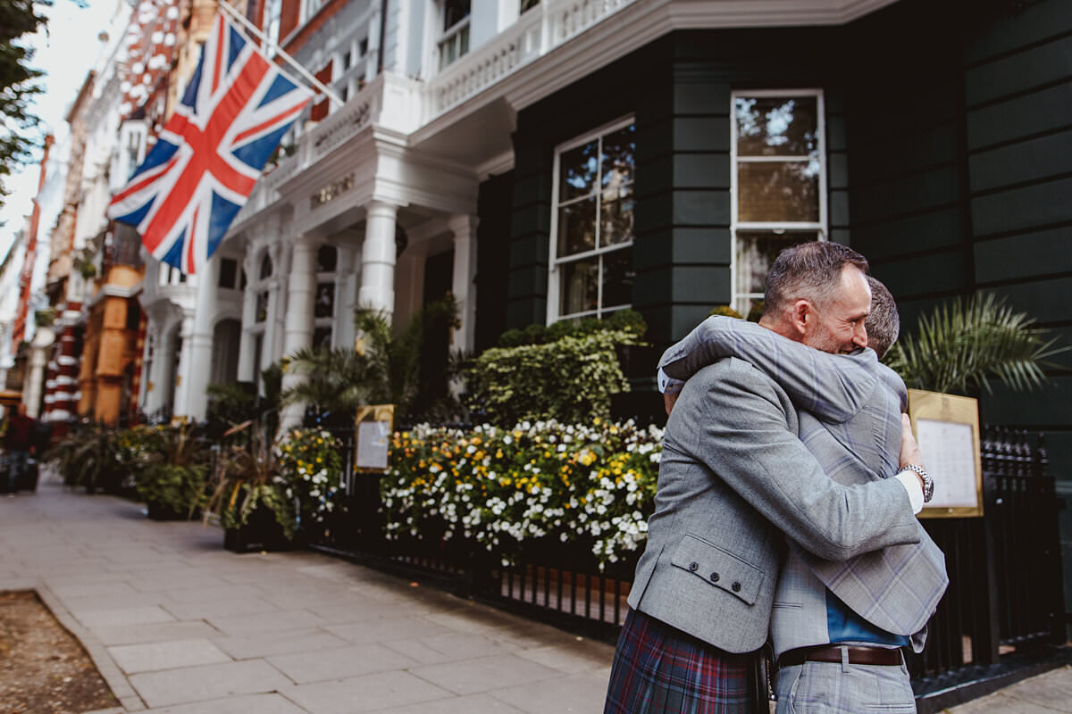  London wedding at  The Gore Hotel by London Wedding Photographer Motiejus 