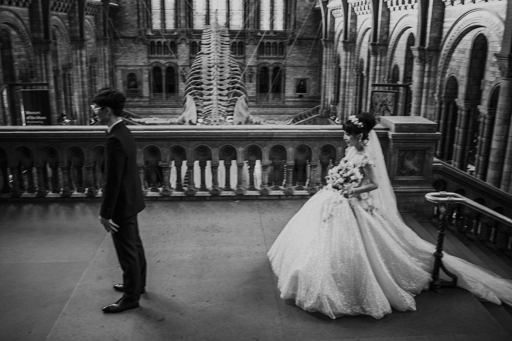  Natural History Museum Wedding Photography by Motiejus 