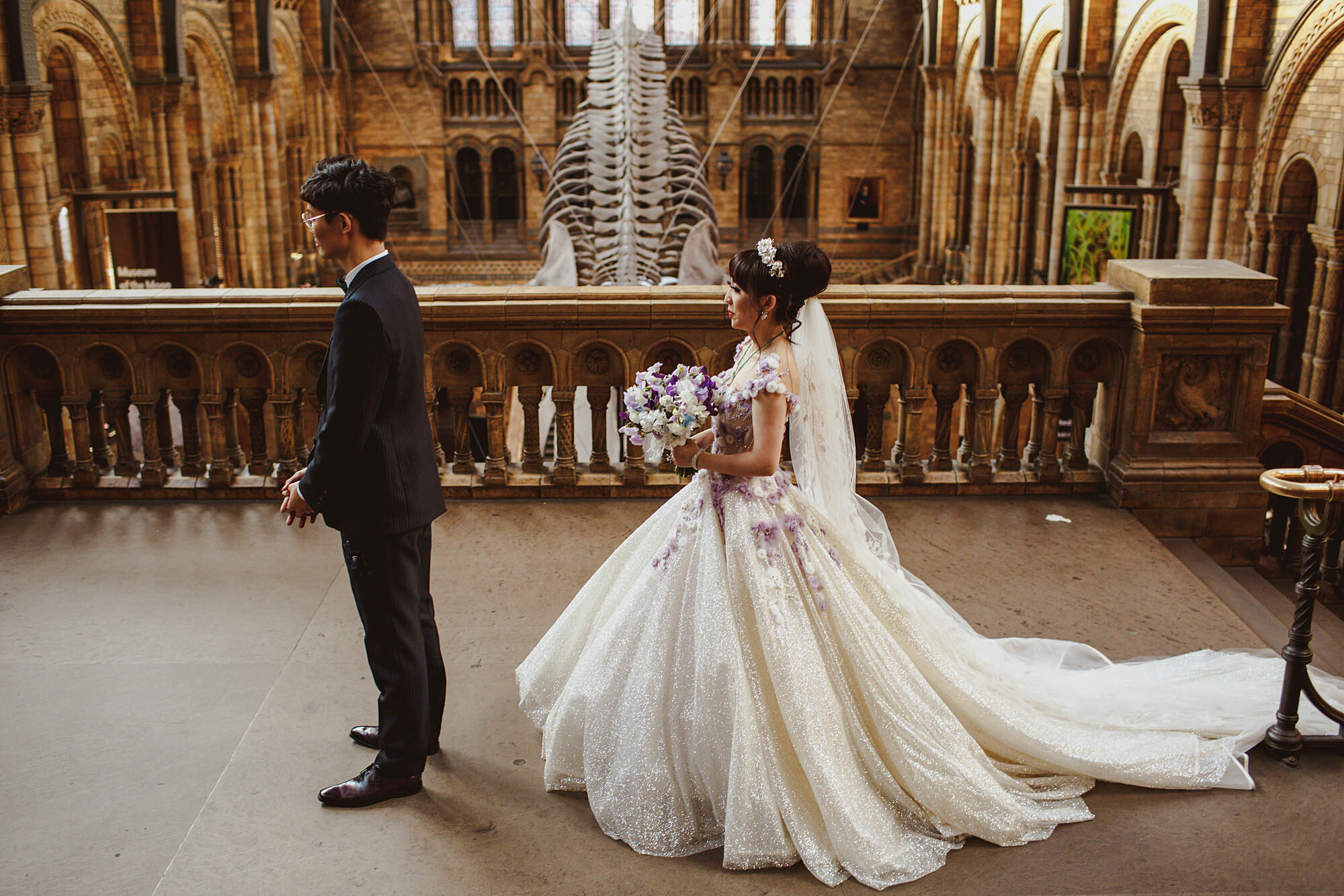  Natural History Museum Wedding Photography by Motiejus 