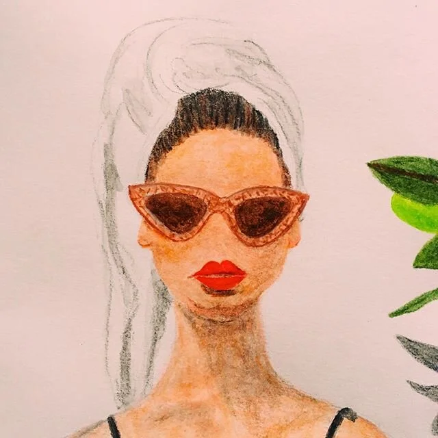 Le Weekend 🛀
:
:
:
#illustration #adrawingaday #watercolor #redlips #selfcare #metime