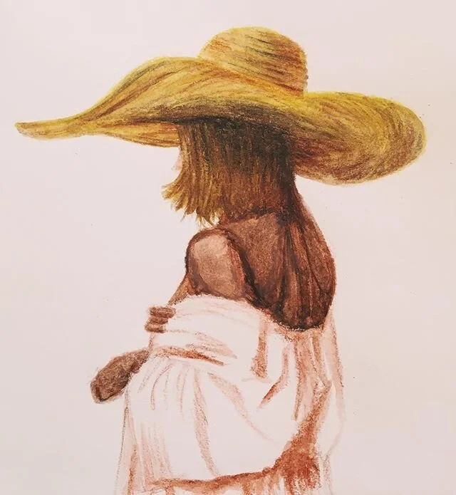 Sun kissed 🌞
:
:
:
#illustration #adrawingaday #metime #introspection #selfcare