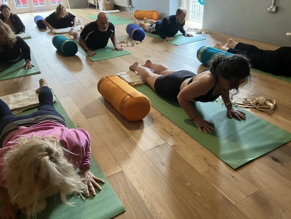 Gentle yoga in The Beacon Studio suitable for all Mondays and Wednesdays 18:30 - 19:45pm