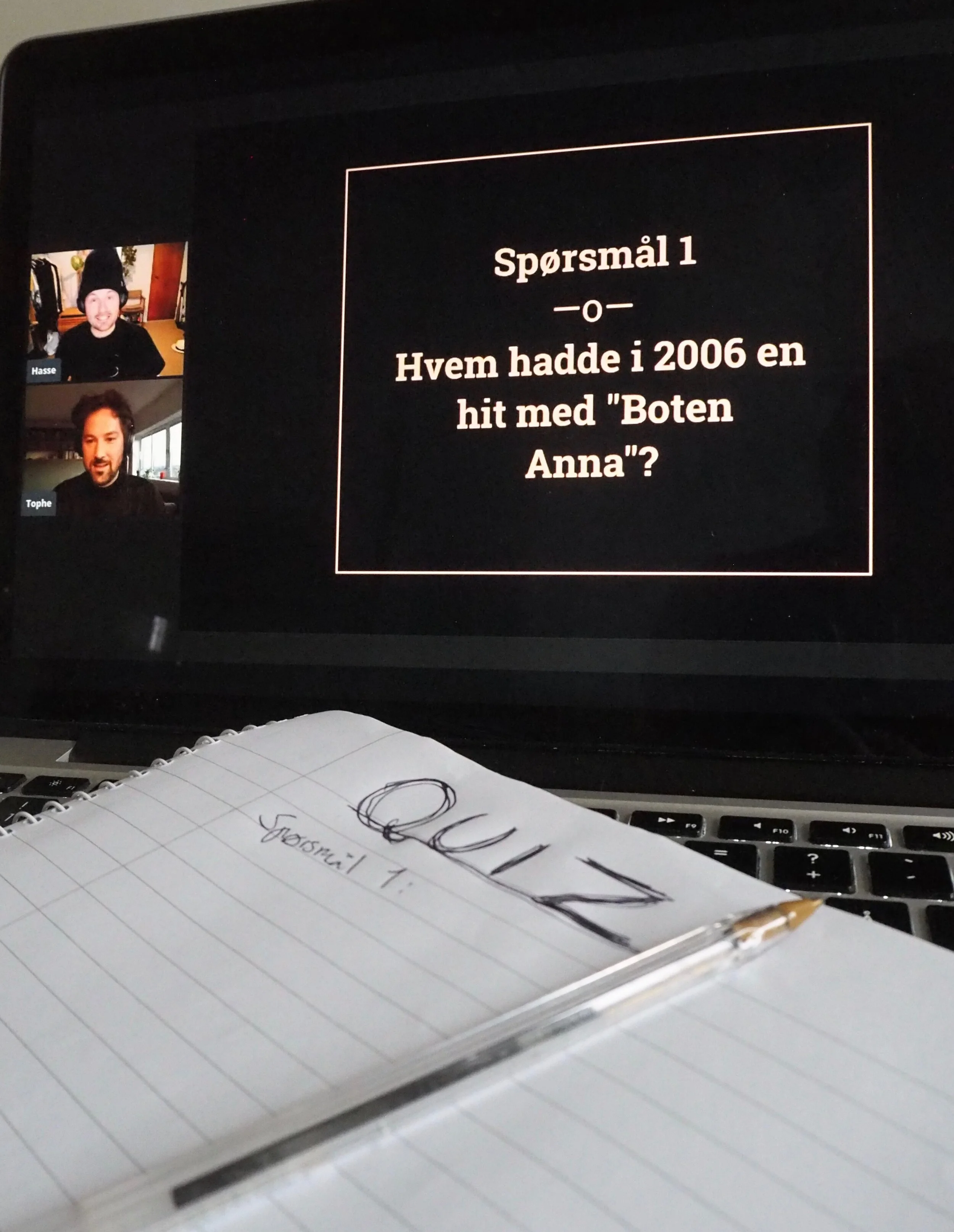 Åtte digitale quizer