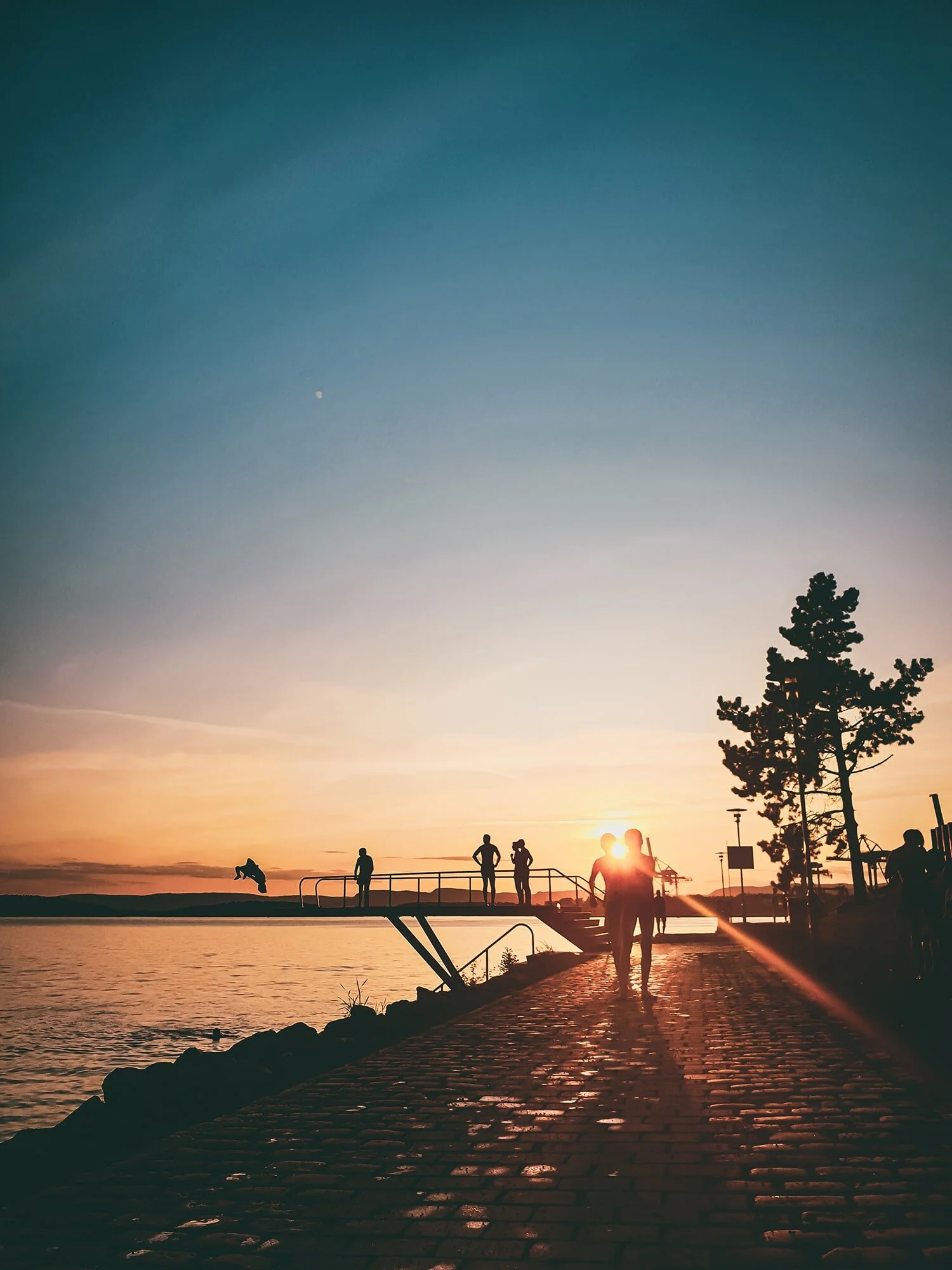 Badeplasser utenfor gryta