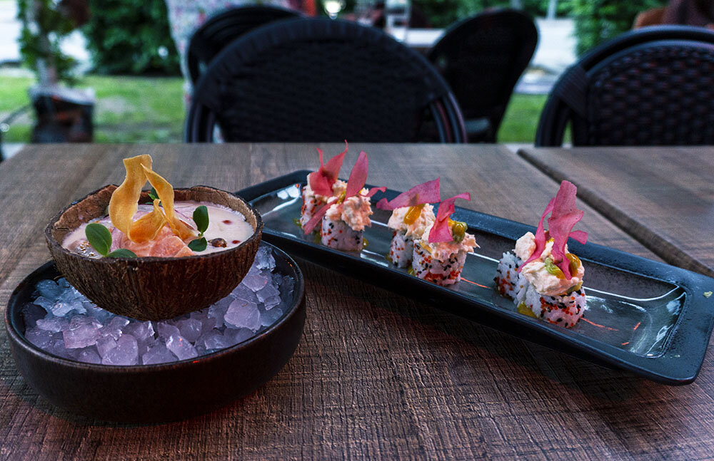 Ceviche coconut lot vi oss imponere av.