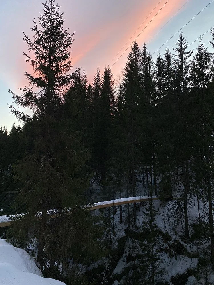 Hengebrua over Bjørnsjøhelvete