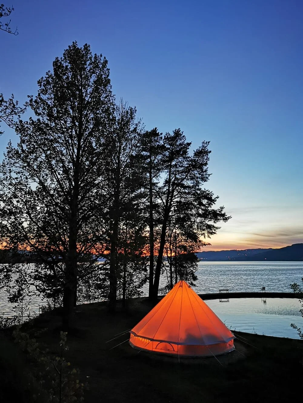 Glamping nære Oslo