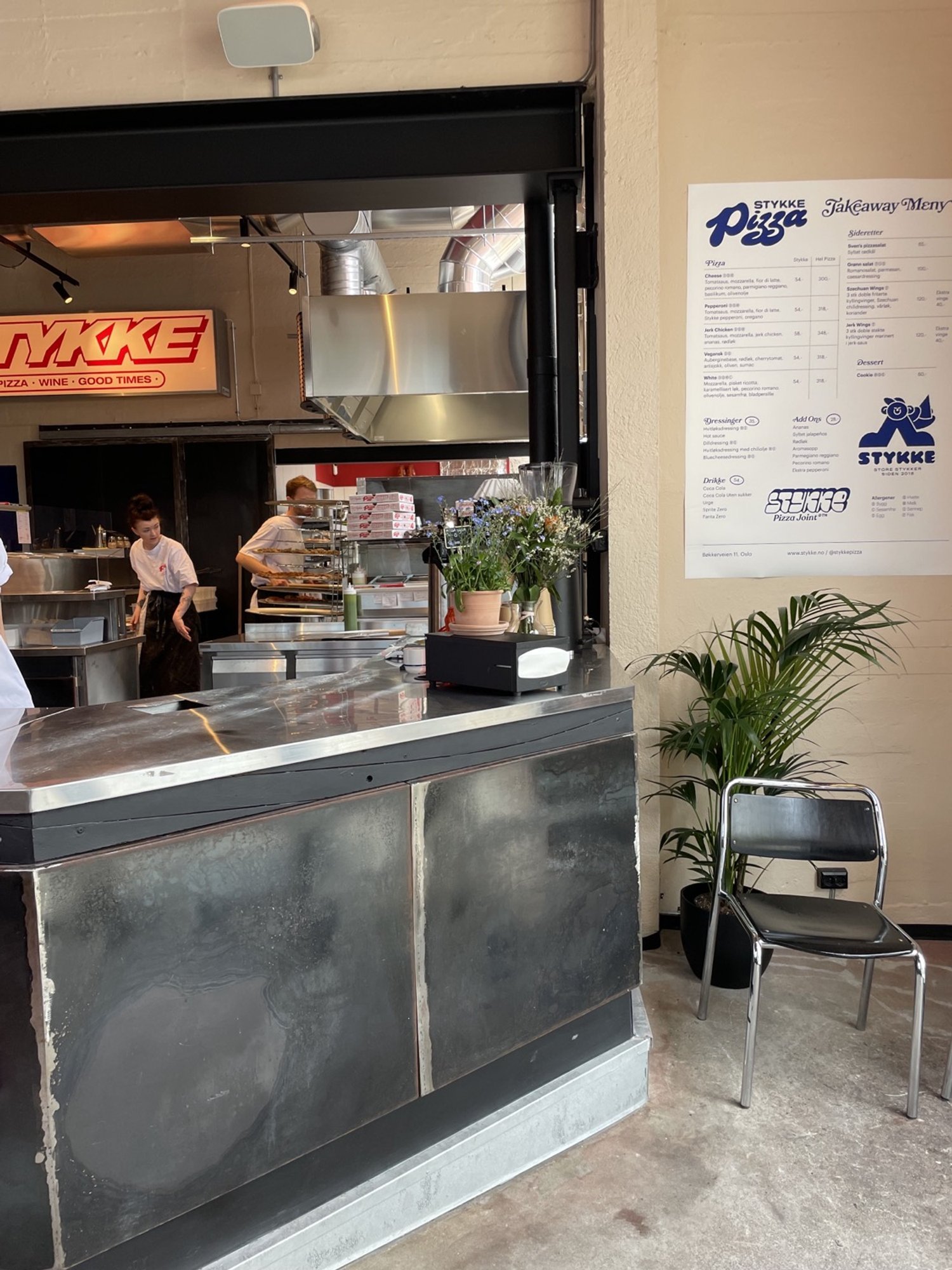 Stykke: Kult konsept og god pizza utenfor sentrum