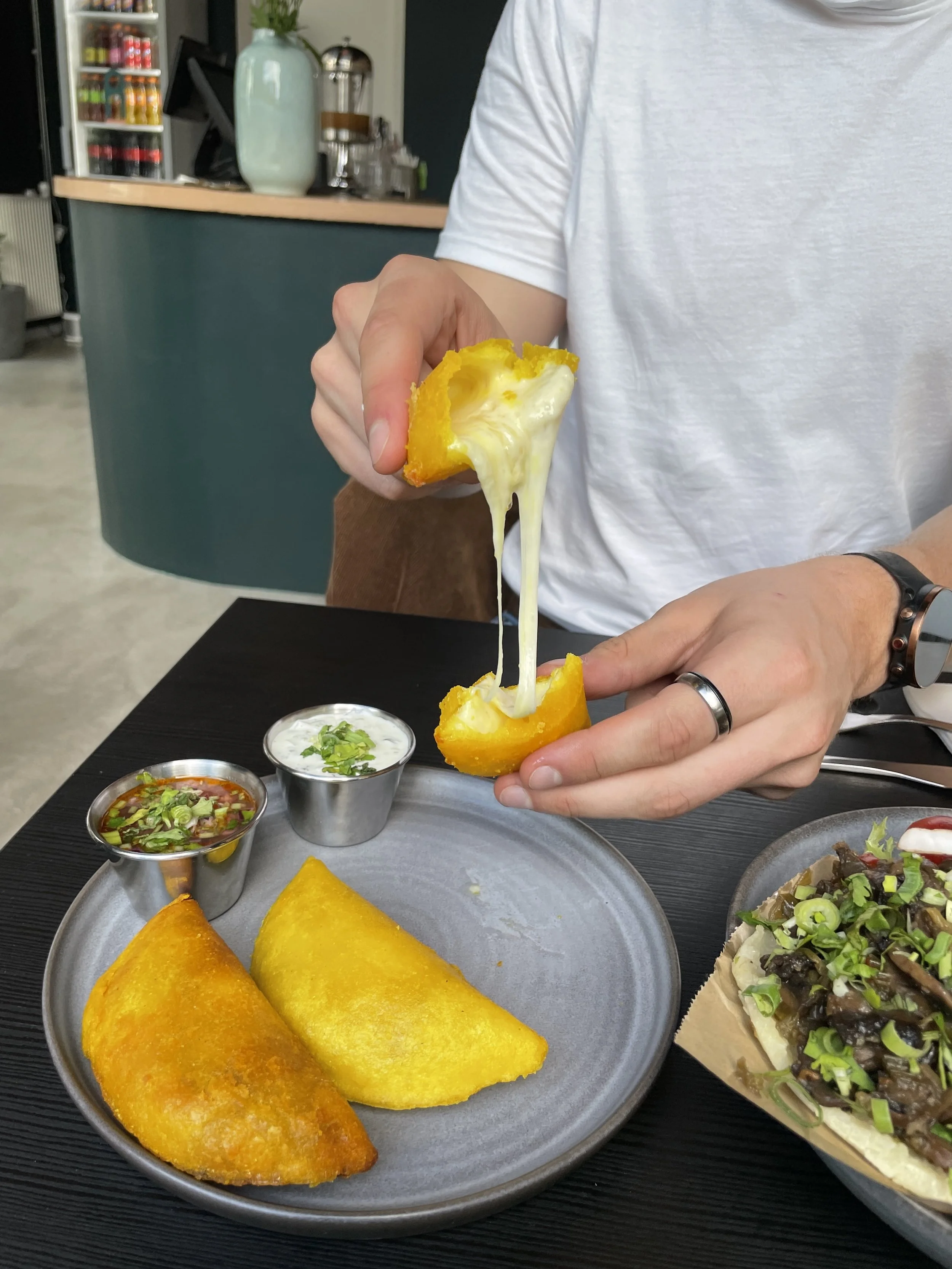 Arepa: Colombiansk matnyhet i Oslo 