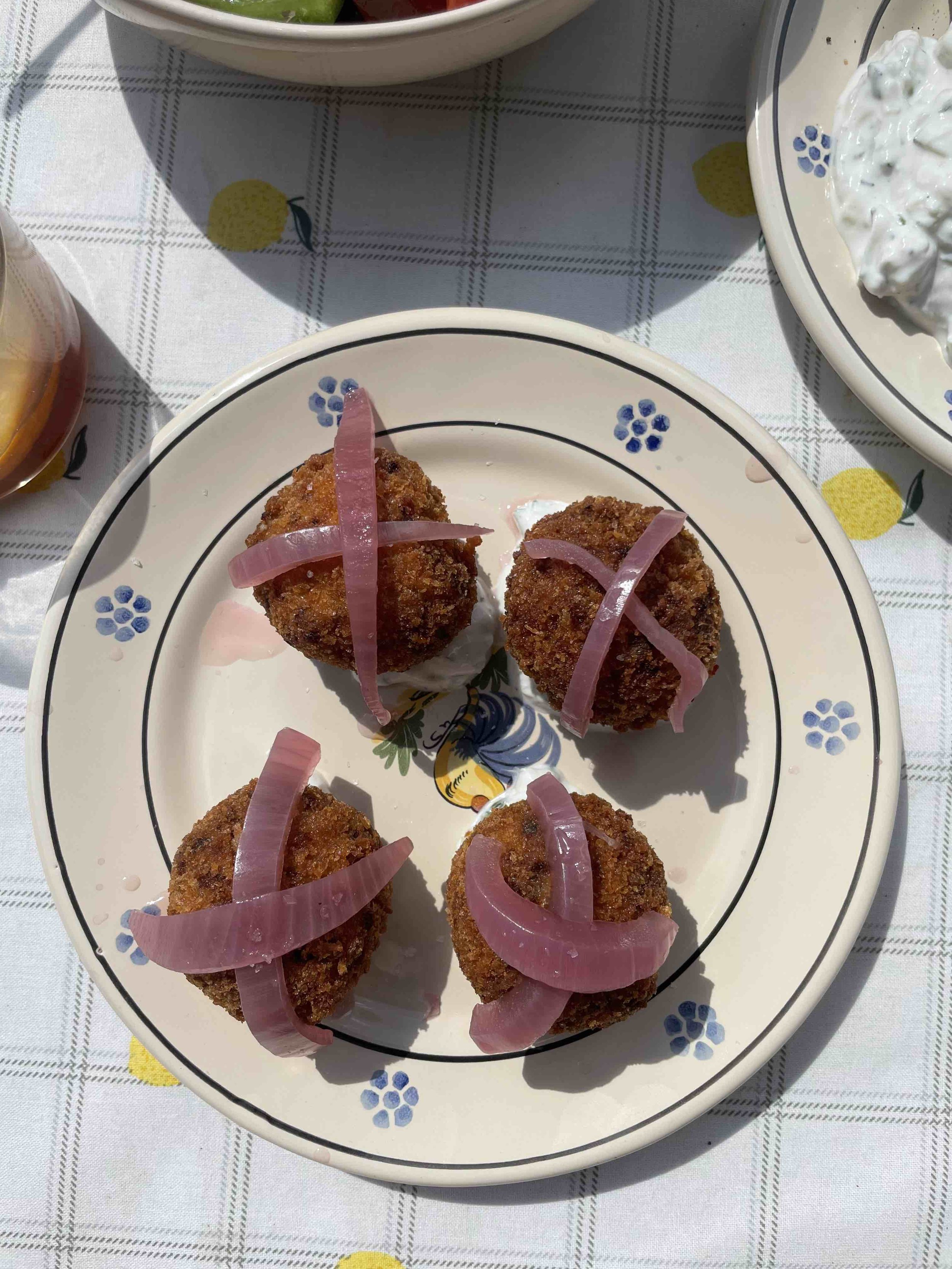 Rekefylte croquetter (119 kr)