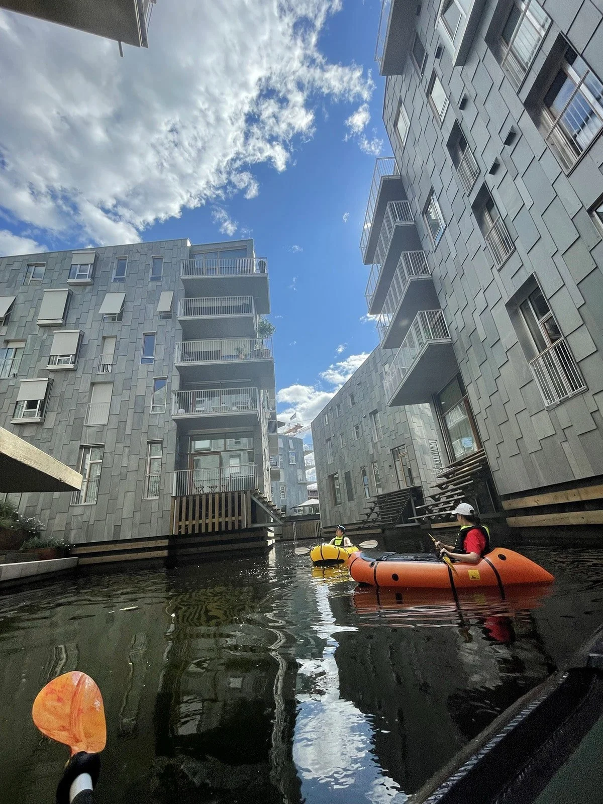 Packrafting ned Akerselva: Unik opplevelse midt i by
