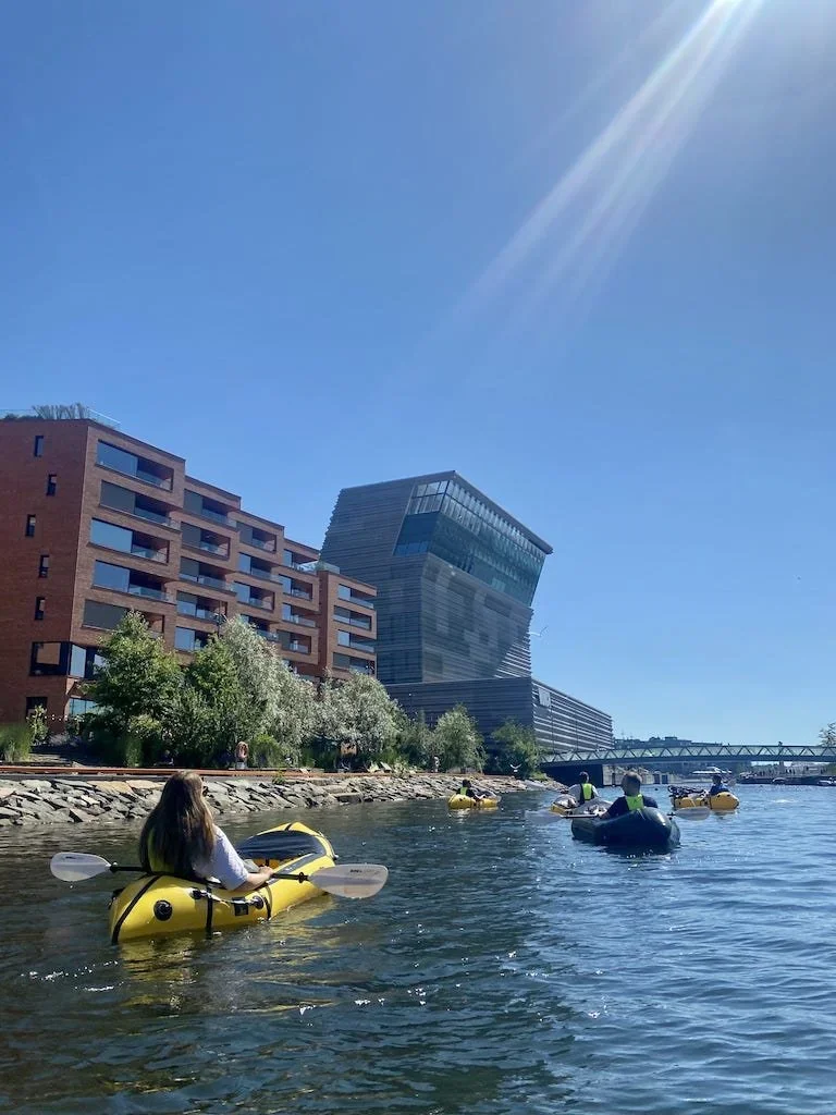 Packrafting ned Akerselva (Grupper)