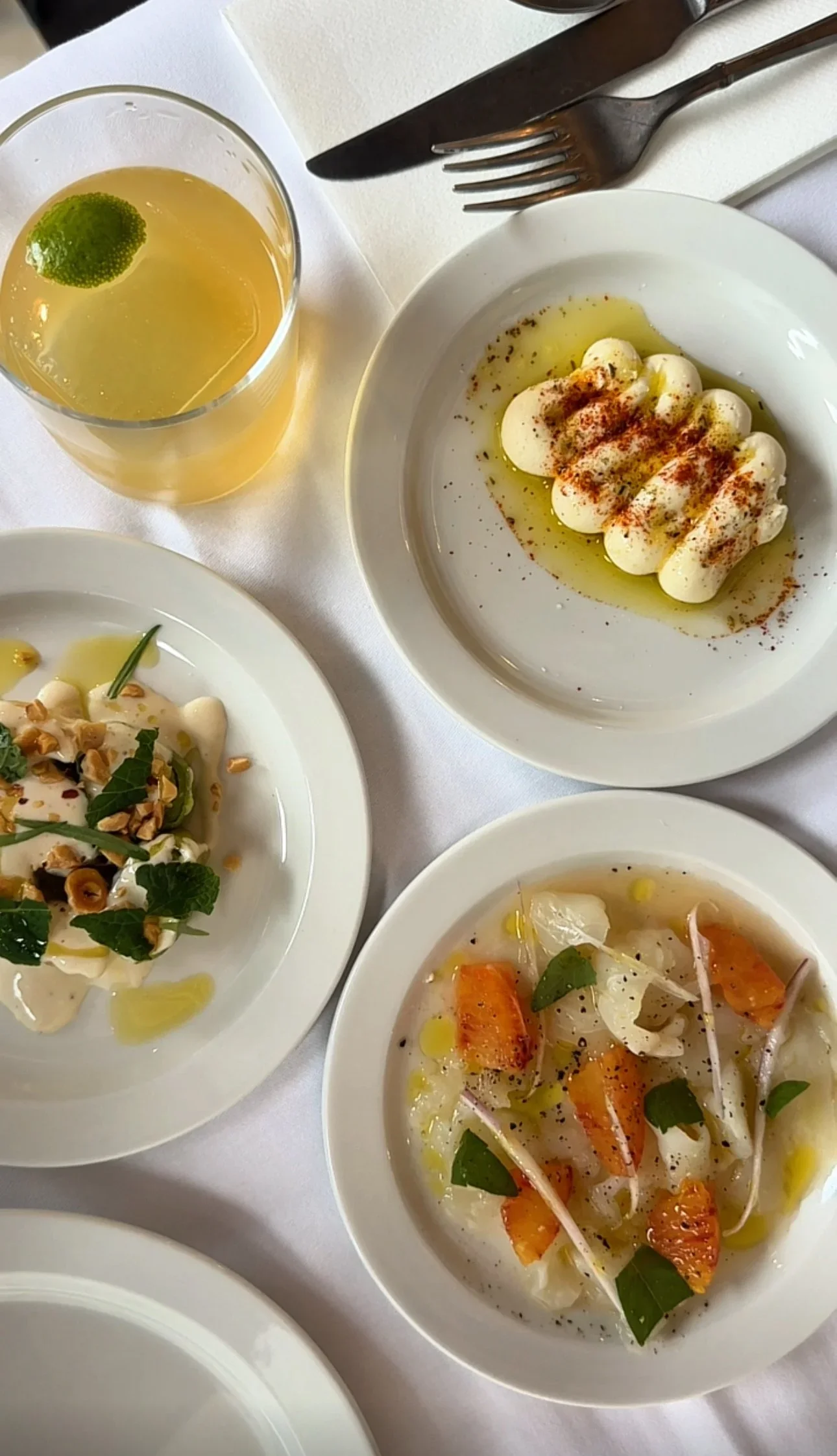 Vi nøt hver eneste bit av maten her.